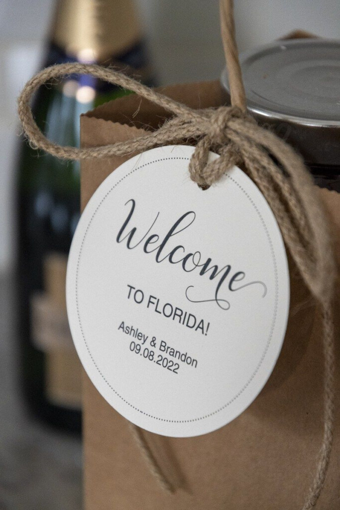 Wedding Welcome Bag Ideas With Free Printable Tags Wedding Welcome 